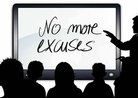 Excuses limit our ability to create amazing lives