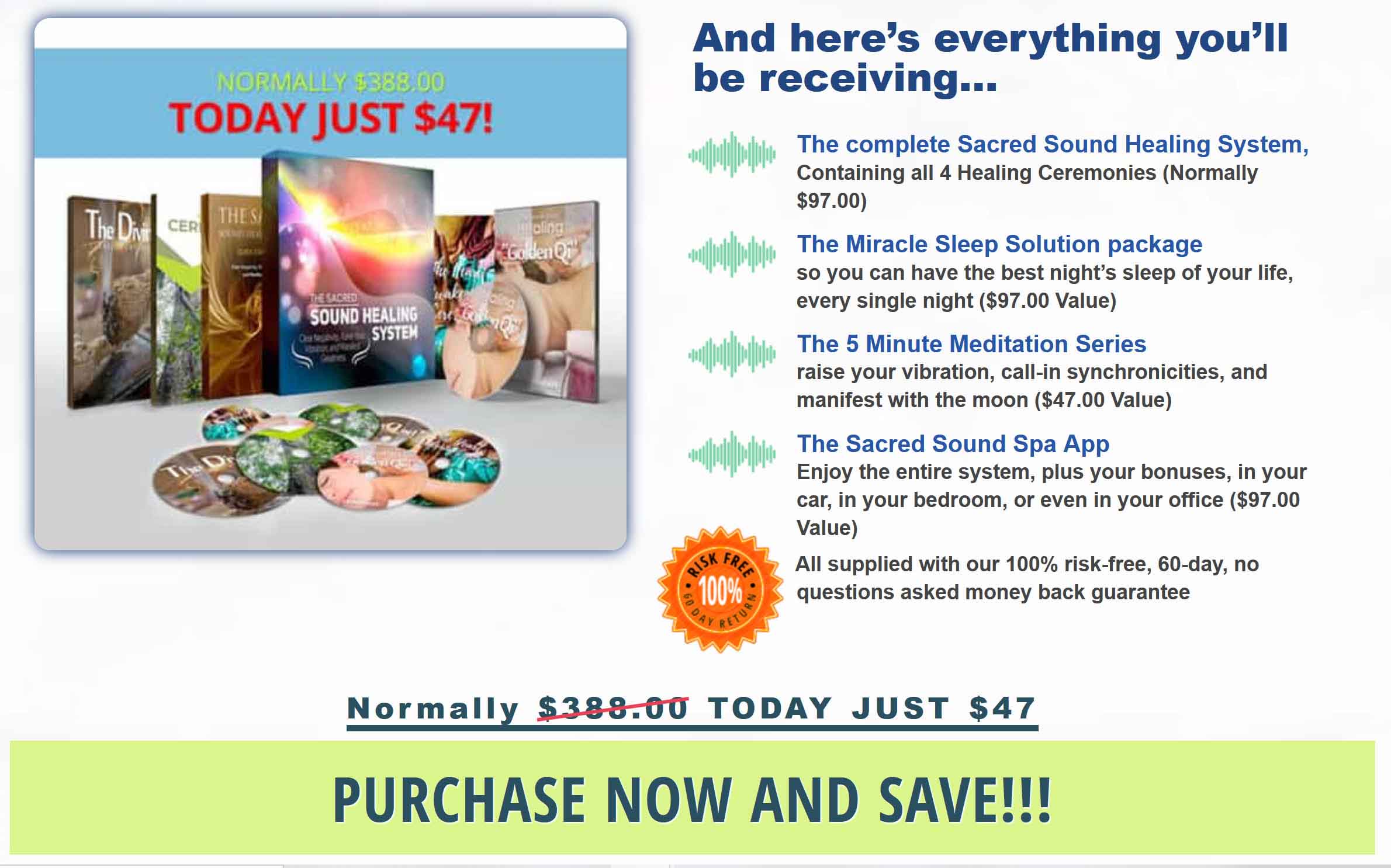Get your copy of the Sacred Sound Healing System now.