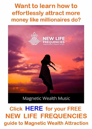 Woman in red sunset Ad for magnetic wealth attraction.