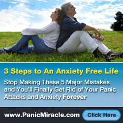 Panic Miracle ad for anxiety relief