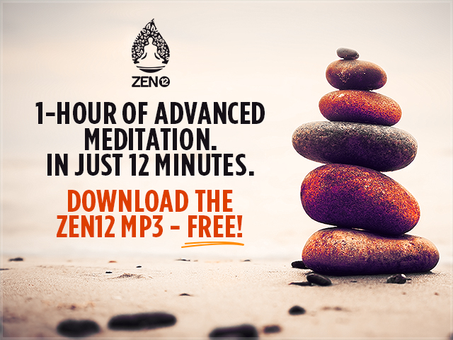 Zen 12 meditation program ad