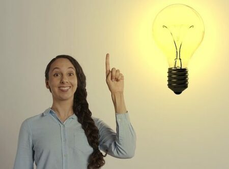 Can conscious thinking create a better future-woman-with-bright-idea