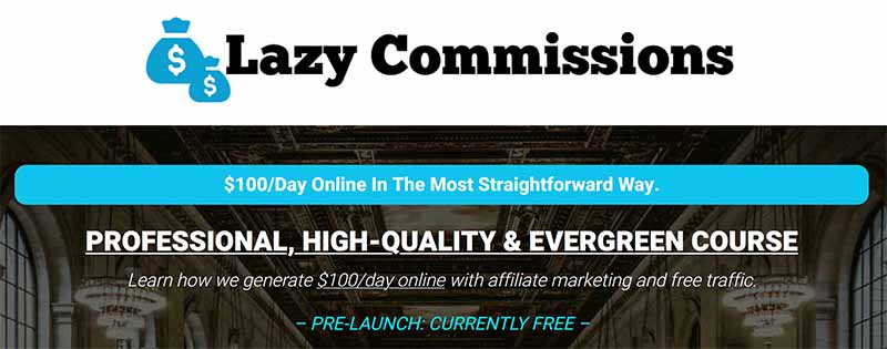 Lazy Commissions Promotion Ad