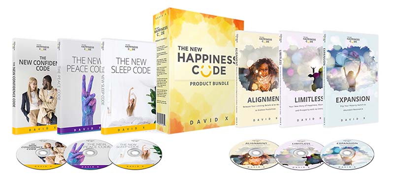 The new Happiness Code Review product pictures