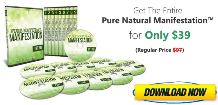 Pure natural Manifestation product package