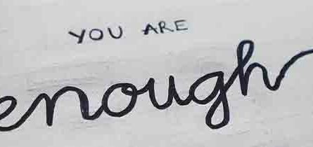 Is it ok to skip a day of meditation- Words- You are enough